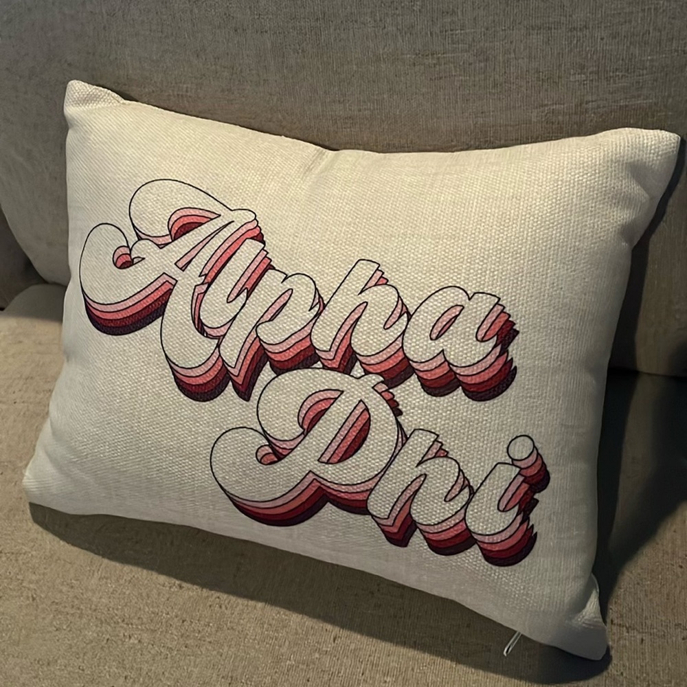 Alpha Phi Pillow